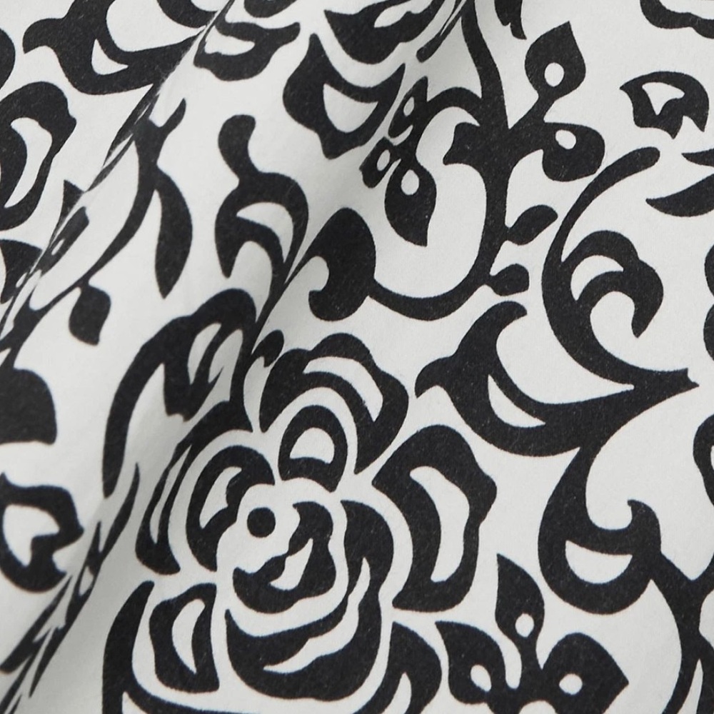 Batsheva black and white floral print dress - Picture 4 of 4